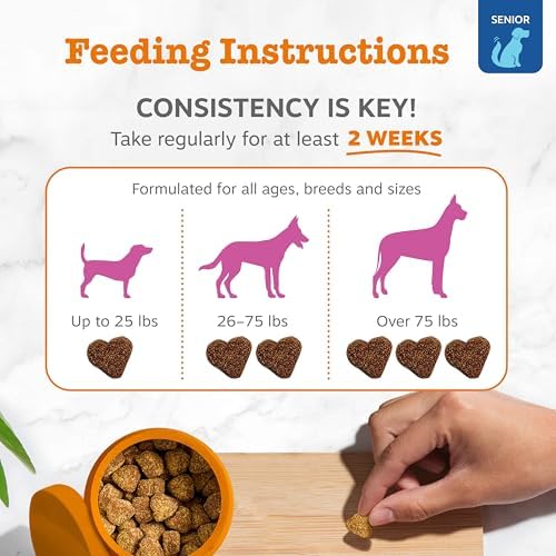 Zesty Paws Mobility Bites Joint Supplement for Dogs - Soft Chews with Glucosamine for Dogs, Chondroitin, & MSM + Vitamins C and E - Adv Chicken - 90 Count (Pack of 2) - Image 4