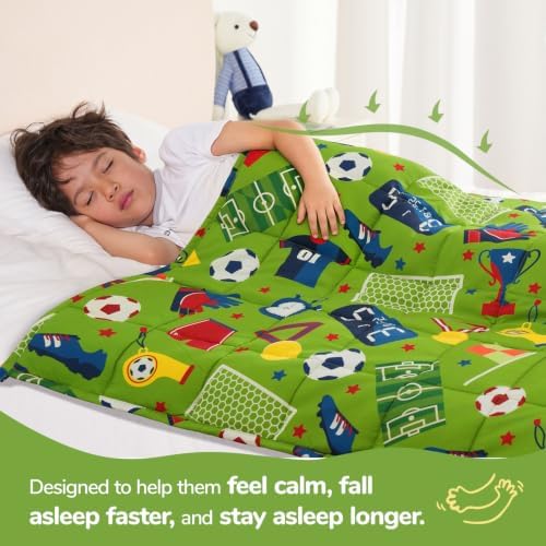 Sivio Weighted Blanket for Sleep, 7lbs, 41 x 60 inches - Image 2