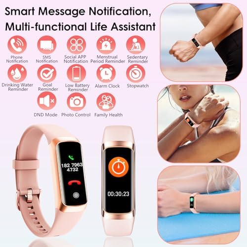 Fitness Tracker – Heart Rate Blood Oxygen Blood Pressure Temp Sleep Calorie - Image 5