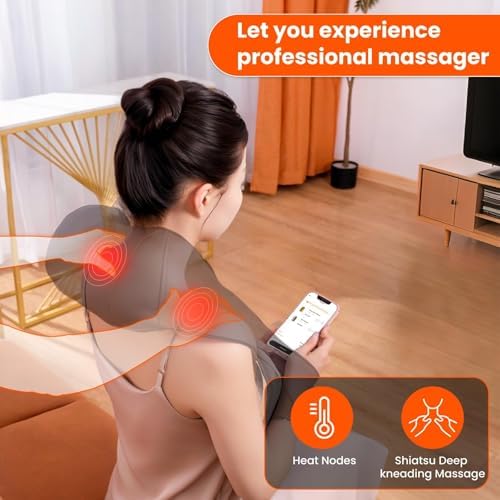 AMZPONY® Cordless Neck Massager for Pain Relief Deep Tissue - Image 2