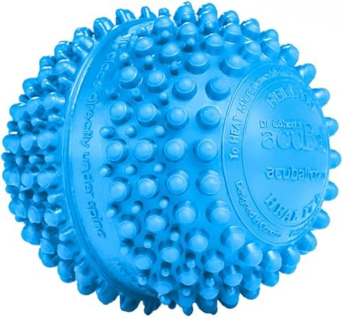 Dr. Cohen's acuball Heatable Deep Tissue Massage Ball - acuBall Trigger Point Massage Therapy for Myofascial and Stress Release and Exercise - Effective Back Massager Ball for Targeted Pain Relief by Dr.+Cohen%27s+acuball