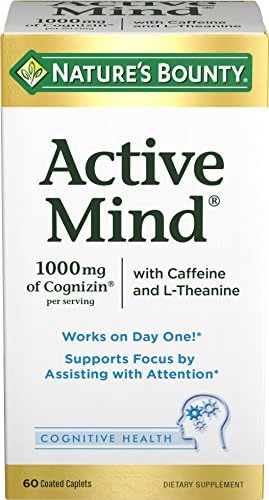 Nature's Bounty Active Mind, Supports Focus by Assisting with Attention by NaturesBounty