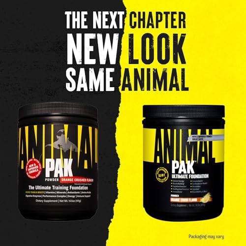 Animal Pak Multivitamin Powder All-in-1 Supplement | Orange 60 Serving - Image 2