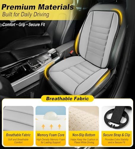 kingphenix 5-Piece Car Seat Cushion Set with Back Support - Image 6