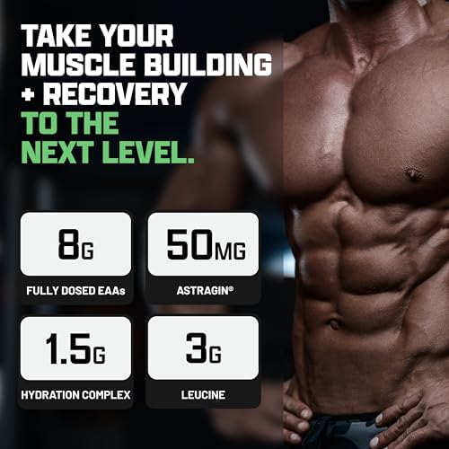 Nutrex Research EAA Hydration | EAAs + BCAAs Powder | Muscle Recovery, Strength, Muscle Building, Endurance | 8G Essential Amino Acids + Electrolytes | Maui Twist Flavor 30 Serving - Image 4
