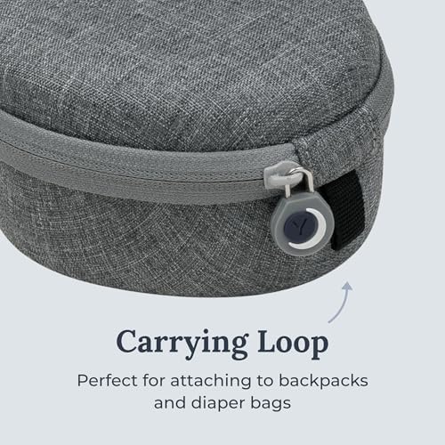 Yogasleep Crush-Resistant Travel Case for Hushh & Rohm White Noise Sound Machines, Provides Protection While Traveling, Double Stitch Zipper, Protection from Scratches & Water Splashes - Image 3