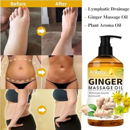 3 Pack Massage Oil for Massage Therapy,Sore Muscle Arnica Oil & Relaxing Lavender Oil & Ginger Oil Lymphatic Drainage & Massage Ball,Massage Kit Gifts for Women Men,Spa Gifts Birthday Gifts for Women - Image 3