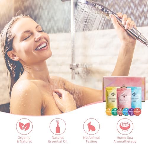 MR MIRYE Shower Steamers Aromatherapy, 24-Pack Shower Bombs Birthday Gifts for Women, Valentine's Day Gift with Eucalyptus Mint Lavender Watermelon Grapefruit Tangerine Essential Oils - Image 5