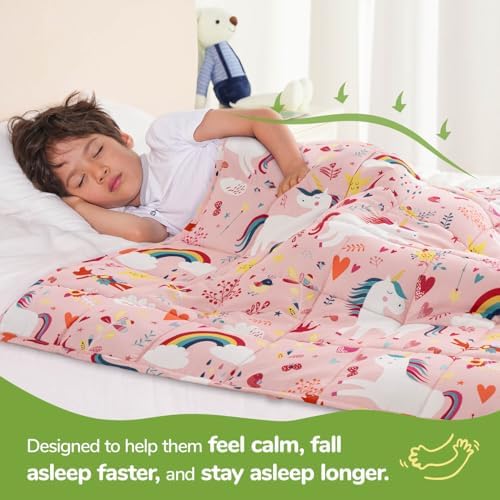 Sivio Weighted Blanket for Sleep, 7lbs, 41 x 60 inches - Image 2