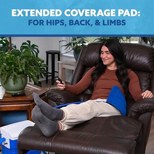 Polar Active Ice 3.0 | 9 QT Cold Therapy Ice Machine | Programmable Timer | Extended Coverage Hip Pad | Cryotherapy Pain Relief System | Ace Bandage Style Compression - Image 3
