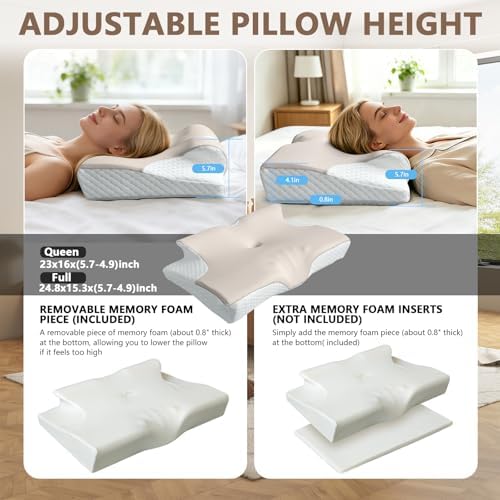 Ergonomic Memory Foam Cervical Pillow for Neck and Shoulder Pain - Image 4