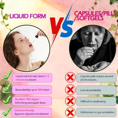 Liquid Collagen for Women Men,Multi Hydrolyzed Peptides Collagen Supplement - Image 6