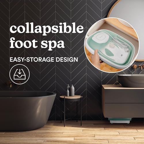 Homedics Smart Space Elite Footbath with Heat Boost, Collapsible - Image 2