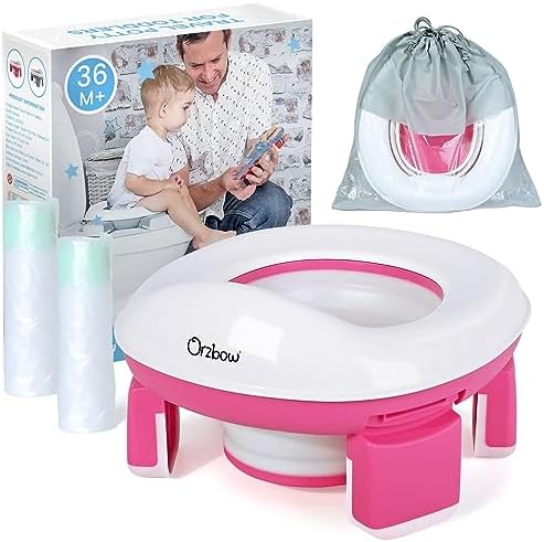 Orzbow Portable Potty Training Chair for Toddler, Travel Emergency Toilet by Orzbow-MakeParentingEasier
