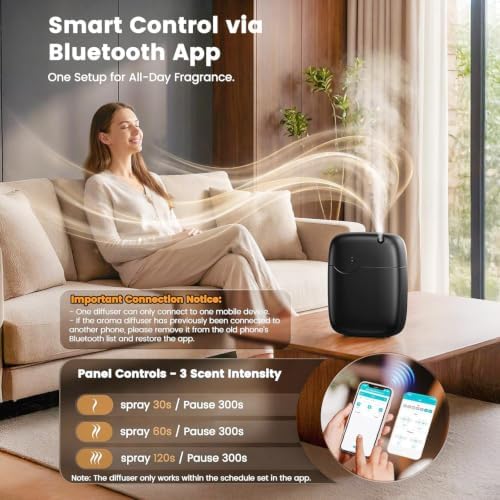 XEITIN Waterless Essential Oil Diffuser Whole House Lasting Aroma - Image 3