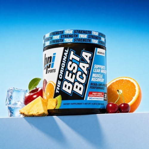 BPI Sports Best BCAA Powder – Hydration, Fruit Punch, 30 Servings - Image 3