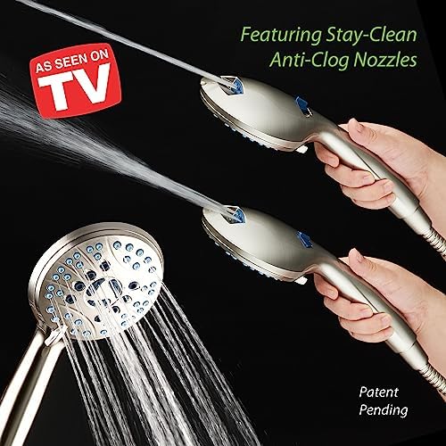 AquaCare 8-mode High Pressure Handheld Shower Head with 2-mode Power Wash - Image 2