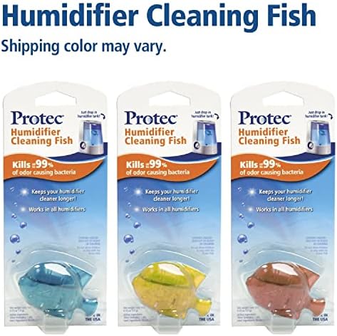 Protec Humidifier Cleaning Fish, Tank Cleaner, Fights Slime & Odor, Lasts 30 Days, Color May Vary, 1 Count (Pack of 2) - Image 4