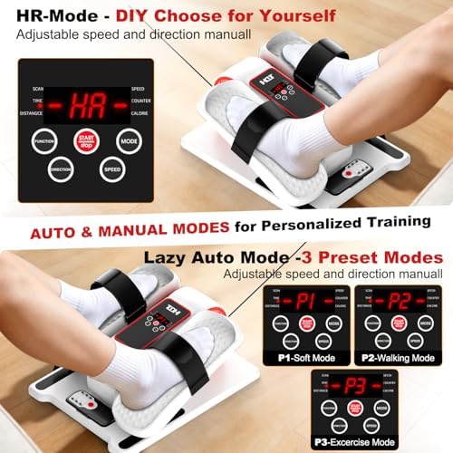 TDH Under Desk Elliptical Machine Leg Exerciser Electric - Image 5