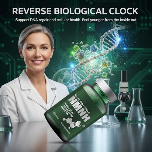 NMNH Supplements 500mg, Advanced NAD+ Supplement for Energy and Vitality - Image 5
