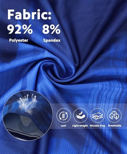 Men's Sleeveless Swim Shirts Quick Dry Moisture Wicking Gym Shirts Breathable Workout & Beach - Image 5