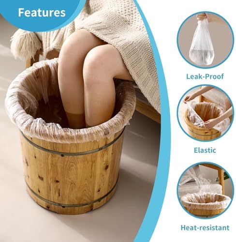 25PCS Pedicure Liners Disposable - Plastic Footbath Spa, Soak Liners - Image 3