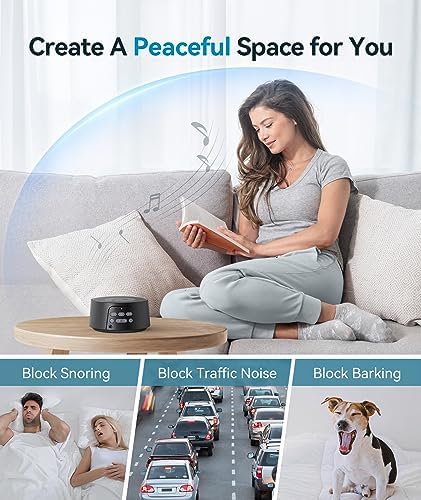 Dreamegg White Noise Machine, Sound Machine for Sleeping Baby, Kids, Adult - Image 5