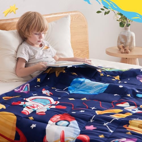 Weighted Blanket 5lbs, 40"x60", Breathable Soft Small Cooling Heavy Blanket - Image 3