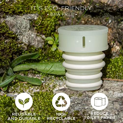 CuloClean Portable Bidet for Toilet or Travel. Peri Bottle for Men and Women. Handheld Spray. Bath Essentials (Glow in The Dark) - Image 5