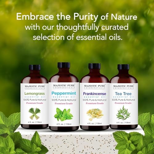 Majestic Pure Peppermint Essential Oil for Diffuser - 4 Fl Oz - Image 5