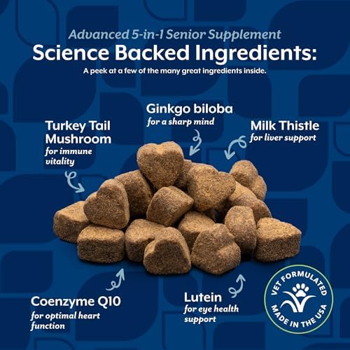 NaturVet Senior Advanced 5-in-1 Support Dog Supplement - 120 Ct - Image 5