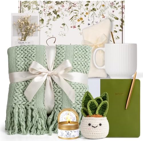 Mothers Day & Birthday Gifts for Women, Gift Baskets for Women, Self Care Gifts Care Package, Thank You, Get Well, Sympathy Inspirational Friendship Gifts Box for Mom, Grandma,Sister,Friends,Girls - Image 2