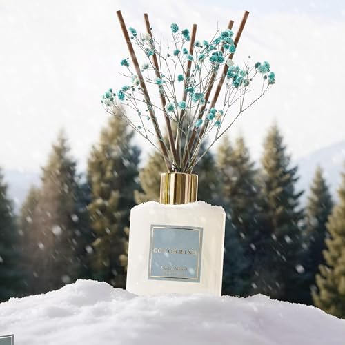 COCORRÍNA Reed Diffuser - Cedar Wood 6.7 fl oz Reed Diffuser with Sticks, Home Bedrrom Bathroom Shelf Decor - Image 5