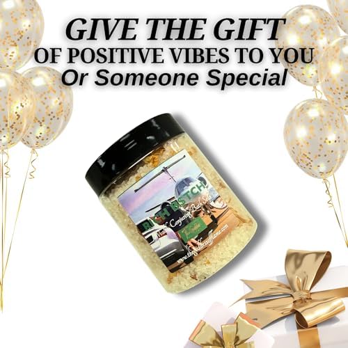 Rich B$tch Bath Salts – Dead Sea Salt Bath Soak for Confidence, Abundance, Self Care & Ritual Use 12oz - Image 3