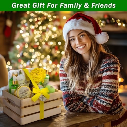 Aqua Elegante Premium Spa Gift Set For Women - Green Tea & Lemongrass - Image 3