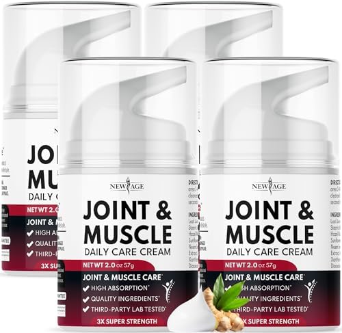 NEW AGE Care Cream – Soothing Botanical Formula - Vitamin B6 MSM & Boswellia - Non-Greasy 8oz Cream for Everyday Movement by NEWAGE
