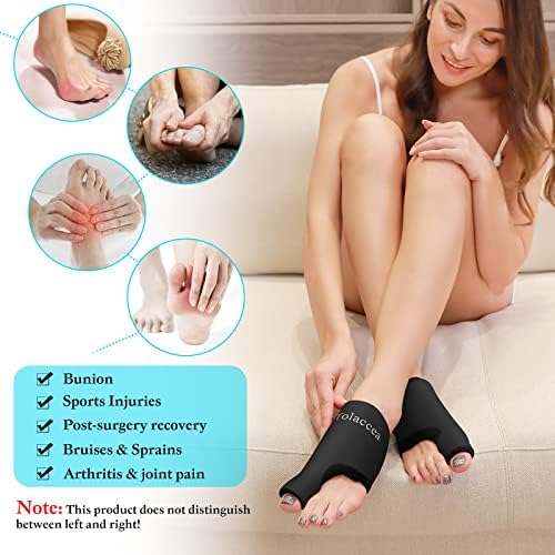 Foot and Toe Ice Pack with Reusable Foot Ice Gel Wrap for Bunion Care 1Pair - Image 4