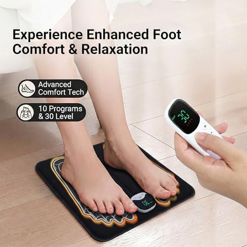 Portable Foot Massager Mat – Relaxing Foot Pad with Adjustable Modes & Intensity for Home, Office & Travel – Comfortable & Compact, Ideal Gift for Loved Ones - Image 4