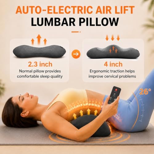 Upgraded 3-in-1 Triple Fusion Back Massager with Remote Control Cordless - Image 2