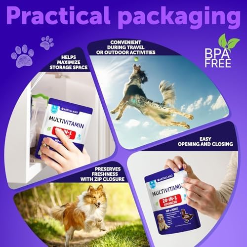 Dog Vitamins - 70 Treats - Dog Multivitamin Supplement - 26 in 1 Nutrients - Image 5