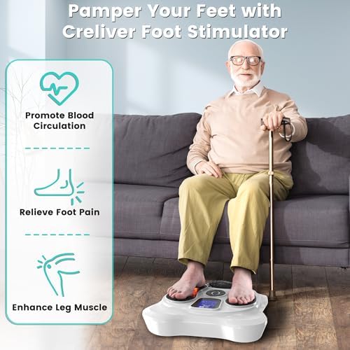 EMS Neuropathy Foot Massager,TENS Circulation Machine for Legs & Feet - Image 7