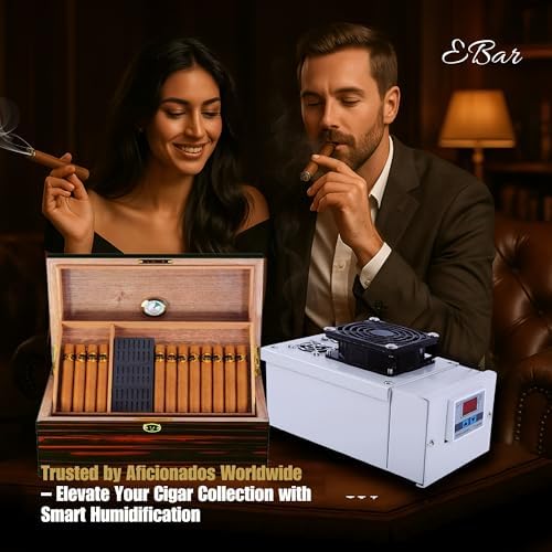 Cigaroze EB-200 Electric Cigar Humidifier – Perfect for Desktop & Cabinet Humidors up to 8 Cu Ft - Image 7