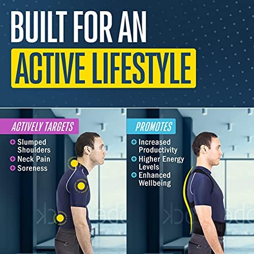 FlexGuard Posture Corrector for Women and Men - Back Brace for Posture, Adjustable Back Support Straightener Shoulder Posture Support for Pain Relief, Body Correction, Medium - Image 2