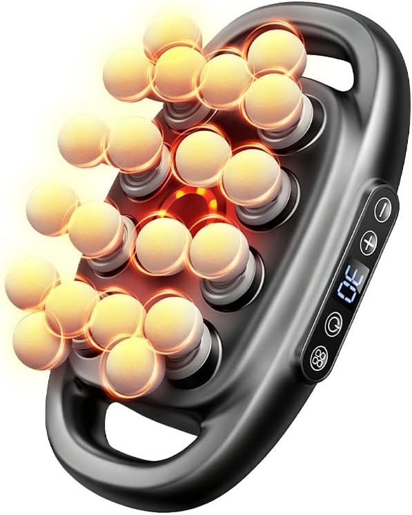20 Head Massage Gun Deep Tissue - 2026 Upgrade Back Muscle Massager by Unknown