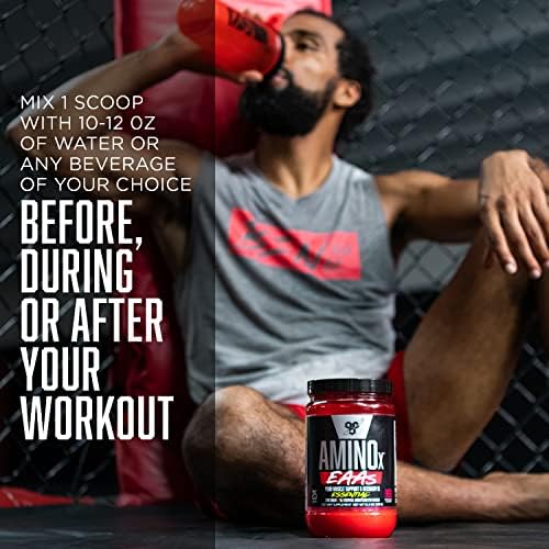 BSN Amino X EAAs, Muscle Recovery & Endurance, 10g Essential Amino Acids, 5g BCAAs, Zero Sugar, Caffeine Free, Watermelon Splash, 13.2oz, 25 Servings - Image 5