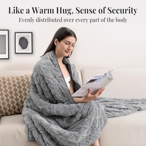 Topblan Weighted Blanket for Adults 20lbs, 60 x 80 Queen Size for Bed - Image 4