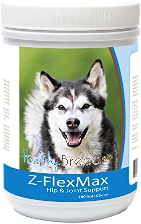 Healthy Breeds Alaskan Malamute Z-Flex Max Dog Hip and Joint Support 180 Count by HealthyBreeds