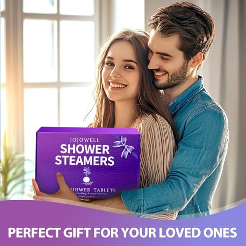 Lavender Shower Steamers Aromatherapy with Essential Oil - 12 Pack Birthday Gifts for Women Mom, Christmas Gift for Women Mom Wife Grandma, Home Spa Relaxation Self Care - Image 5