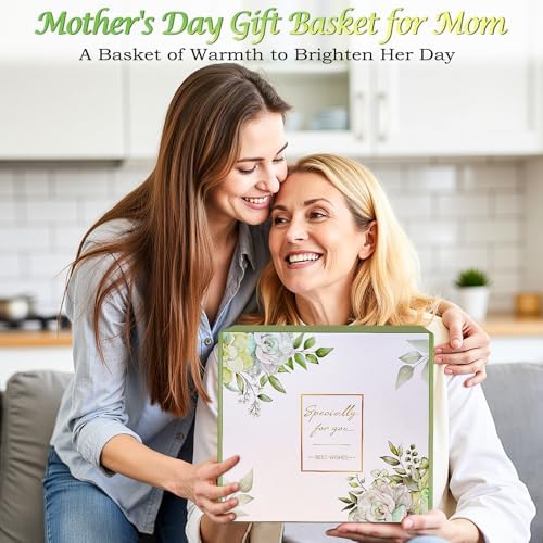 Mother's Day Gift Basket for Women, 11-Piece Self Care Spa Gift Set with Cozy Blanket in Elegant Gift Box, Thinking of You, Get Well Soon and Sympathy Gifts for Mom, Wife, Sister - Image 3