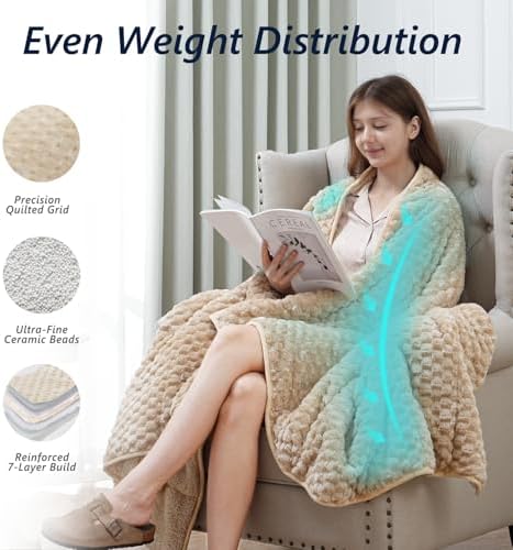 Mr. Sandman Weighted Blankets for Adults, Full Size 48 x 72 Inches, 15lbs - Image 4